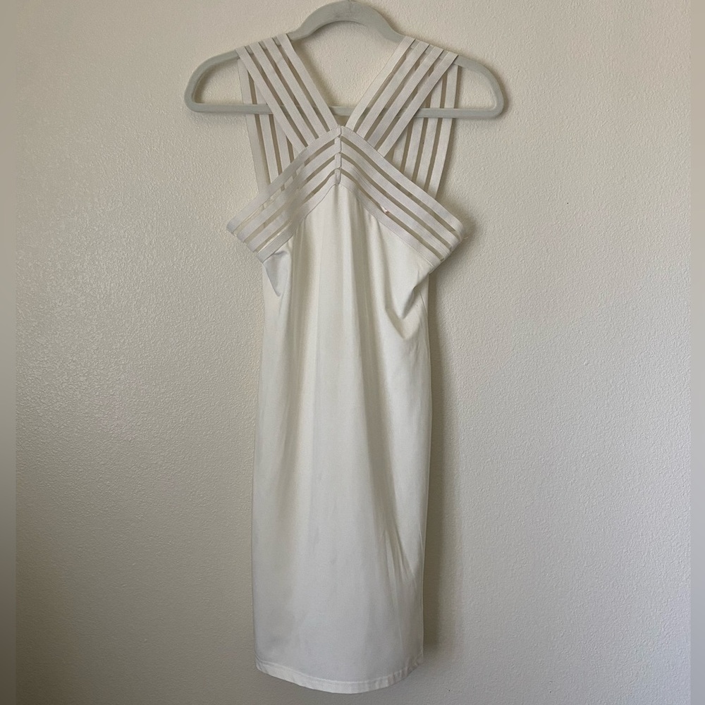 White Mini Party Dress
